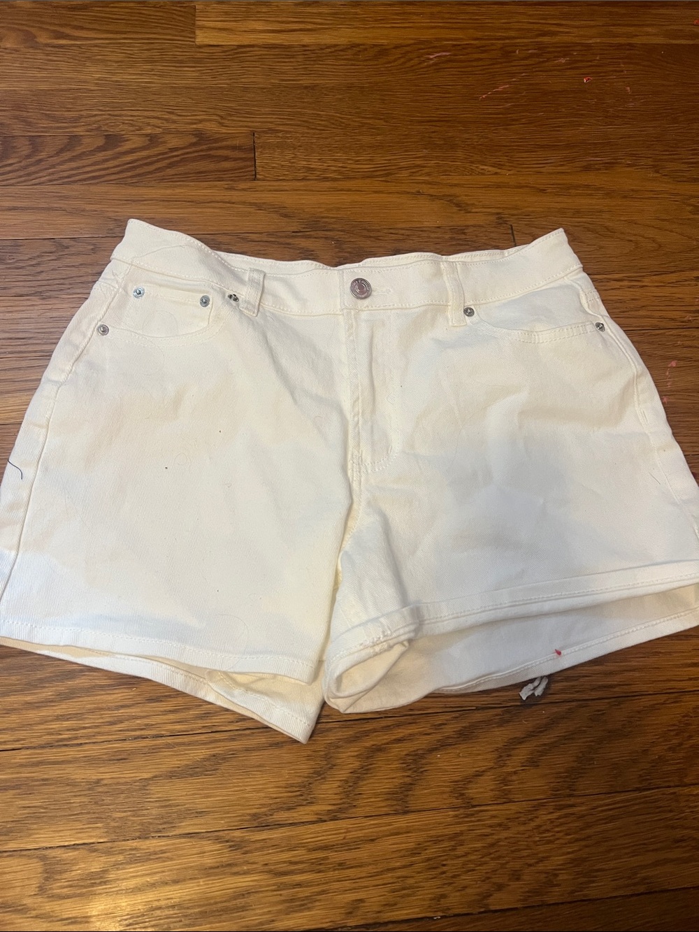 Juicy Couture white Denim Jean Shorts
